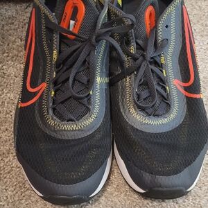 Nike Black and Red Athletic Shoes